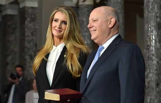 Jeffrey C. Sprecher and wife, Kelly Loeffler